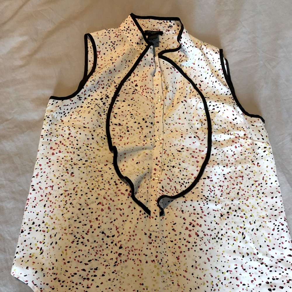 Brand new Ann Taylor blouse. Sleeveless, XS